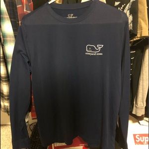 Vineyard Vines American Flag Longsleeve